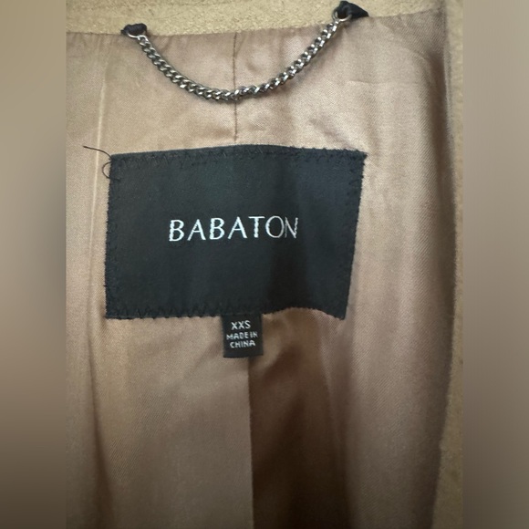 Babaton camel coloured wool coat (the Connor coat) - Picture 6 of 7